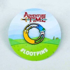 (NEW IN BAG) Adventure Time Jake and Finn Pin - Loot Crate #Lootpins